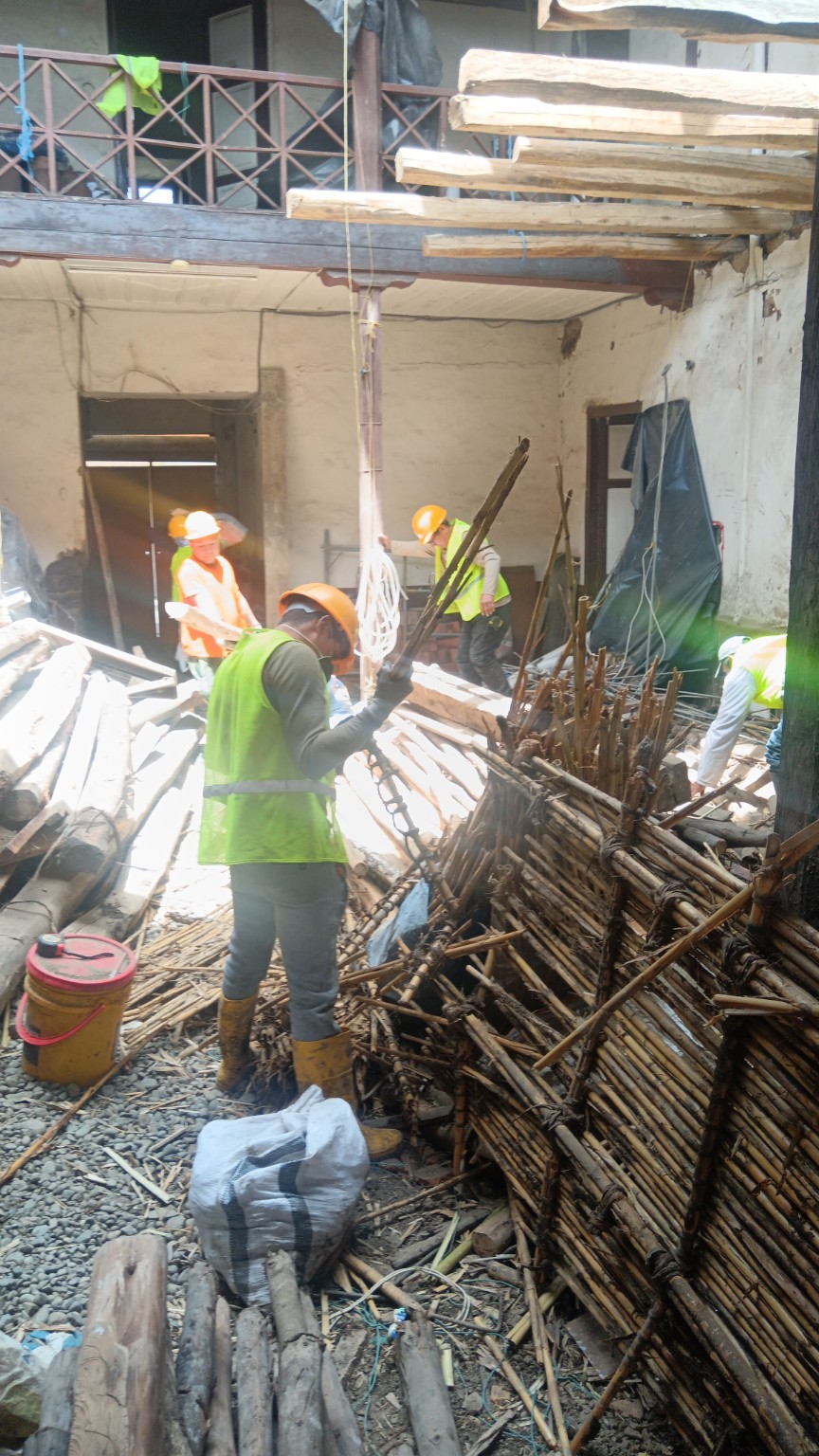 Trabajo en la casa patrimonial